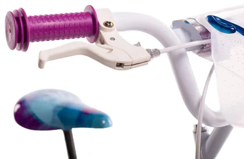 Rower dziecięcy HUFFY Disney Kraina Lodu 12 cali dla dziewczynki Niebieski