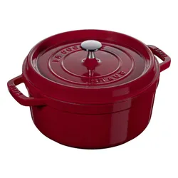 Garnek żeliwny okrągły 6.7 ltr, kasztanowy STAUB LA COCOTTE Kasztanowy