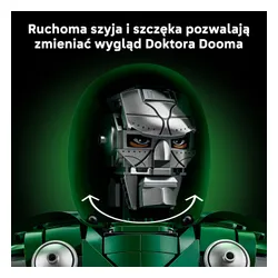 LEGO 76345 Super Heroes Popiersie Doktora Dooma