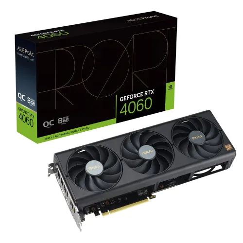 Karta graficzna ASUS ProArt GeForce RTX 4060 OC edition 8GB GDDR6 128bit DLSS 3