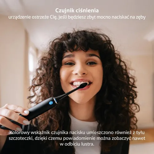 Szczoteczka soniczna TRUELIFE SonicBrush Clean70 UV Czarny