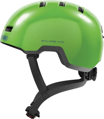 Kask ABUS Skurb Kid Shiny Zielony (rozmiar S)