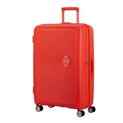 Walizka duża American Tourister SoundBox EXP - neon orange