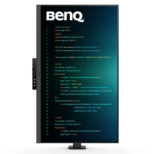 Monitor BenQ RD320UA 32" 4K IPS 60Hz 5ms Dla Programistów z podświetleniem MoonHalo i elastycznym ramieniem