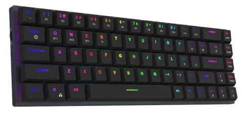 Klawiatura mechaniczna Aqirys AQI-GA-KB-8 Gateron Red Czarny