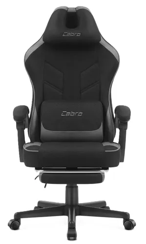 Fotel CABRO C504 Czarno-szary