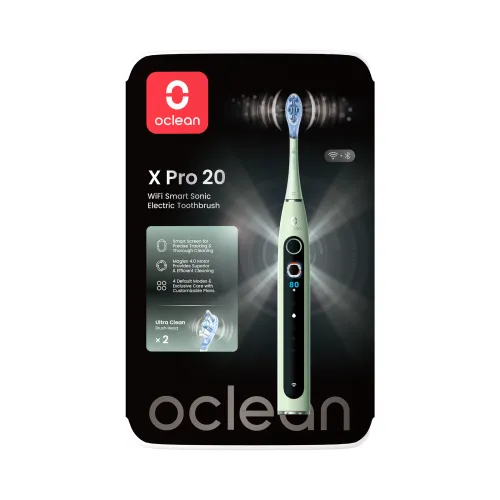 Szczoteczka soniczna Oclean X Pro 20 Zielony