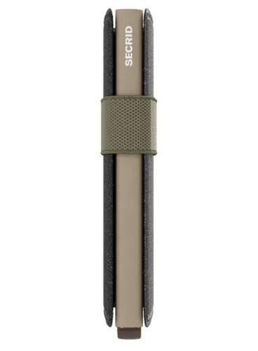 Portfel kieszonkowy RFID Secrid Bandwallet Liba - black / olive