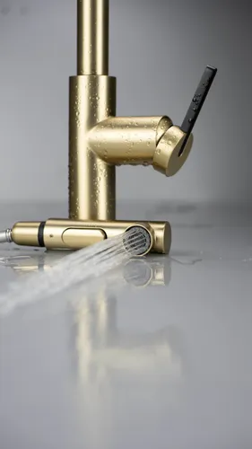 Bateria DEANTE Momi BKM R73M Złoty szczotkowany