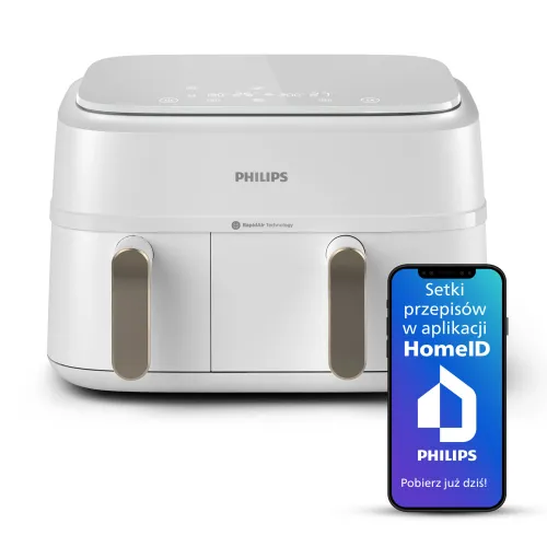 Air fryer Philips NA353/10 2750W 9l Aplikacja mobilna