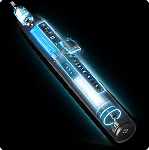 Szczoteczka soniczna BERDSEN Galaxy Duo (2 sztuki) Czarny i Biały
