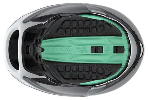 Kask rowerowy LAZER Victor KinetiCore Srebrny Szosowy (rozmiar S)