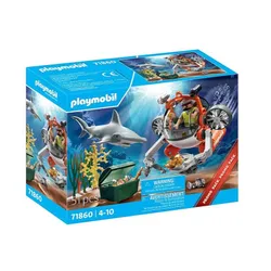 Playmobil Zestaw z figurkami 71860 Poszukiwania skarbu łodzią podwodną