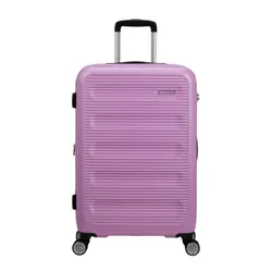 Чемодан American Tourister Astrobeam среднего размера с возможностью расширения - pastel lavender