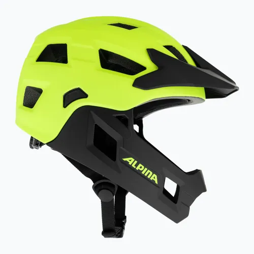 Kask rowerowy dziecięcy Alpina Rupi be visible matt