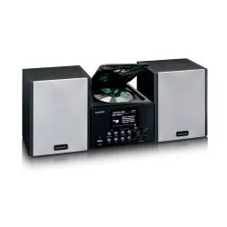 Wieża Lenco MC-250 24W Wi-Fi Bluetooth Radio FM, DAB+, Internetowe Czarny