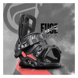 Крепления для сноуборда FLOW Fuse Fusion Black L