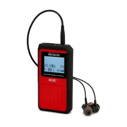 Radioodbiornik Aiwa RD-20DAB/RD Radio FM DAB Czerwony