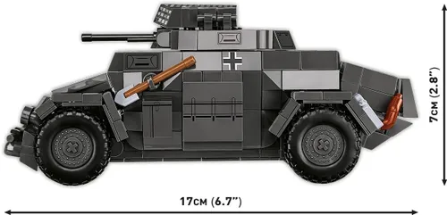 Cobi Klocki Klocki Sd.Kfz 222 502 klocki