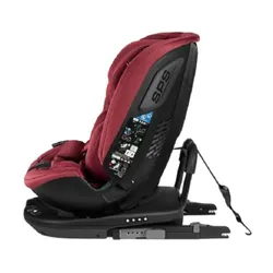 Fotelik samochodowy LIONELO Bastiaan RWF i-Size 40-150 cm (0-36 kg) Czerwony