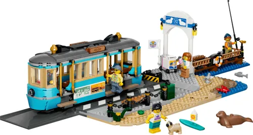 LEGO City 60506 Tramwaj przy plaży, zestaw klocków 7+