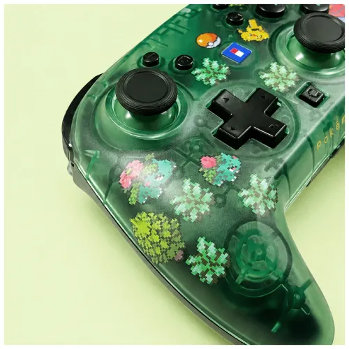 Pad Hori Wireless HORIPAD Turbo Pokemon Pixel Green do Nintendo Switch 2 Bezprzewodowy