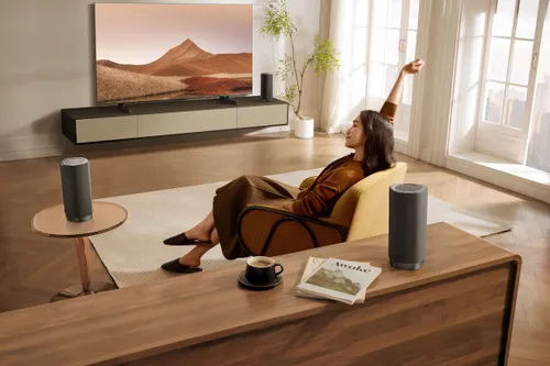 Bezprzewodowa Kolumna Aktywna TCL Z100 Czarna (1 szt.), Wi-Fi, Bluetooth, Dolby Atmos, Bezprzewodowe połączenie z TV TCL