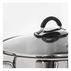 Garnek ze stali nierdzewnej z pokrywką DALIE STEEL 4,8 l