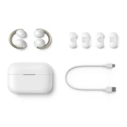 Słuchawki douszne SOUNDCORE AeroClip Open-Ear Wodoodporne Biały