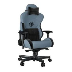 Fotel Anda Seat T-Pro 2 XL Gamingowy do 200kg Tkanina Niebieski