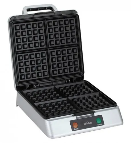 Gofrownica OPTIMUM GF-1400 Srebrny XXL na 4 gofry