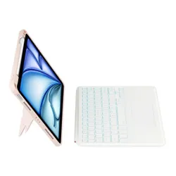 Etui na iPad Air TECH-PROTECT SCMag Pen + Keyboard Różowy Klawiatura