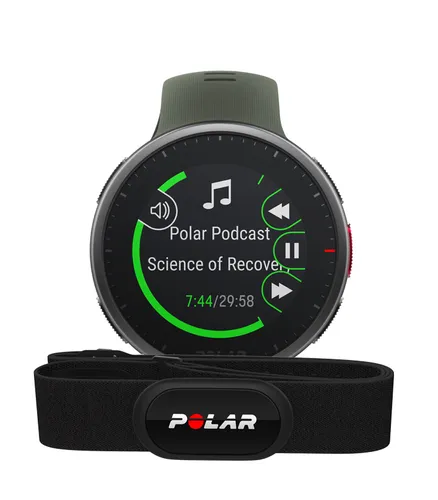 Смарт-часы POLAR VANTAGE V2 с пульсометром H10 M/L зеленый