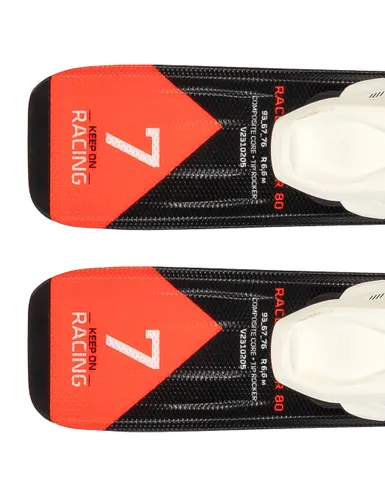 Narty dziecięce VÖLKL RACETIGER JR + wiązanie MARKET FDT 4.5 z GRIP WALK - Długość (cm) - 80