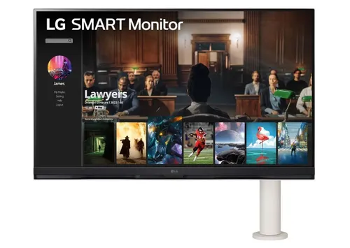 Monitor LG Smart 32SQ780S-W 32" 4K VA 60Hz 5ms