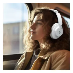Słuchawki bezprzewodowe Tronsmart Sounfii Q20S Hybrid ANC Nauszne Bluetooth 5.3 Biały