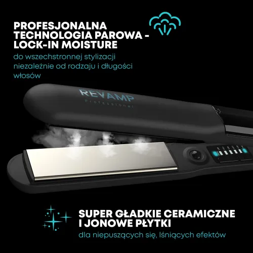 Prostownica REVAMP Progloss Steamcare ST-1600 230 stopni