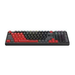 Klawiatura mechaniczna A4tech Bloody S98 Sports Red - BLMS Red - czarno-czerwony