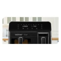 Air Fryer Frytkownica beztłuszczowa ZELMER ZAF9000 5.5l z podwójnym koszem