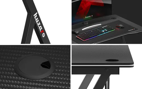 Biurko gamingowe HUZARO Hero 1.4 Czarny