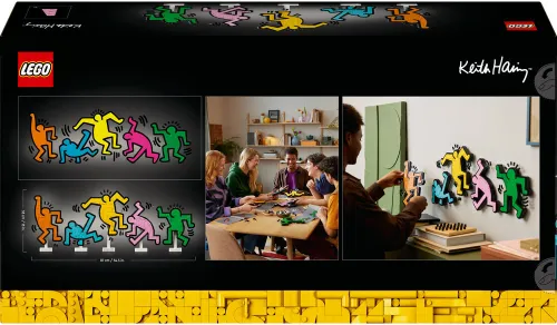 LEGO 31216 Art Keith Haring — tańczące postacie