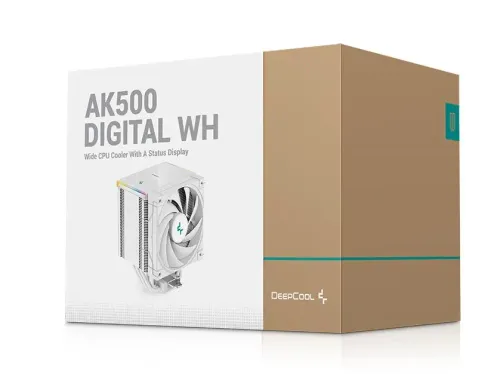 Chłodzenie DeepCool AK500 Digital RGB Biały