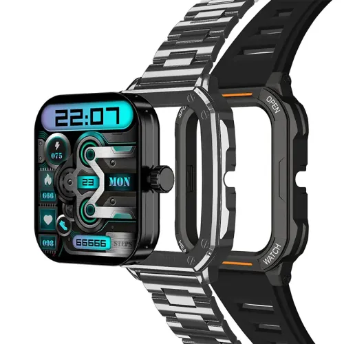 Smartwatch BlitzWolf BW-GTC3 44mm Czarny