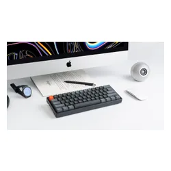 Klawiatura KEYCHRON K12-J3 Wireless Gateron G Pro Brown RGB Czarno-szary