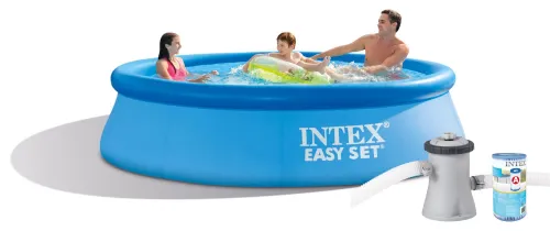 Basen ogrodowy rozporowy z pompą i wyłącznikiem różnicowym Easy Set 305x76 cm INTEX 28122 GN