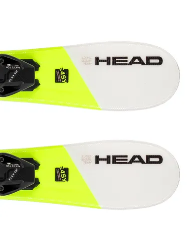 Narty dziecięce HEAD SUPERSHAPE TEAM + wiązanie HEAD JRS 4.5 z GRIP WALK - Długość (cm) - 67