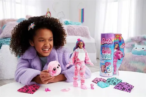 Lalka Barbie Cutie Reveal Leniwiec HJL59