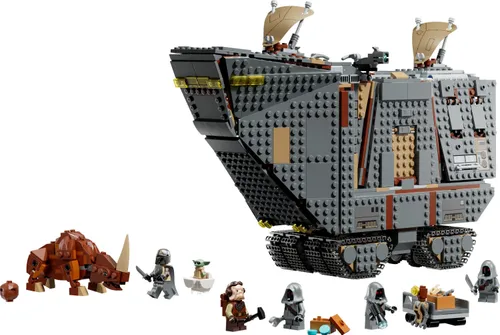 LEGO 75453 Star Wars: Мандалорский песчаный краулер джавов, набор кубиков 14+