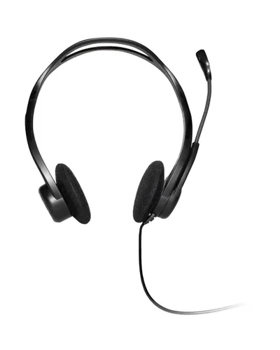 Słuchawki przewodowe z mikrofonem Logitech Headset 960 OEM Nauszne Czarny