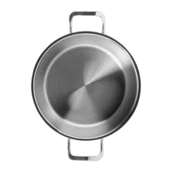 Garnek stalowy z pokrywką ANETT 20 cm, 4,6 l